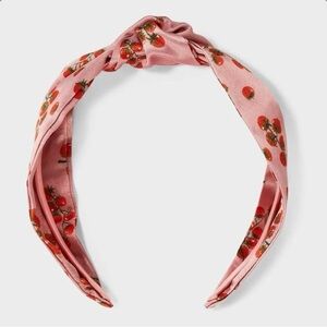 2 Pink Tomato Headbands